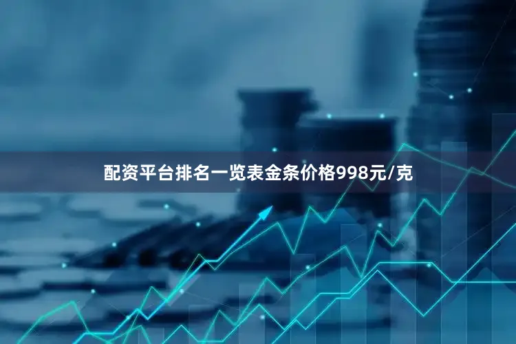 配资平台排名一览表金条价格998元/克