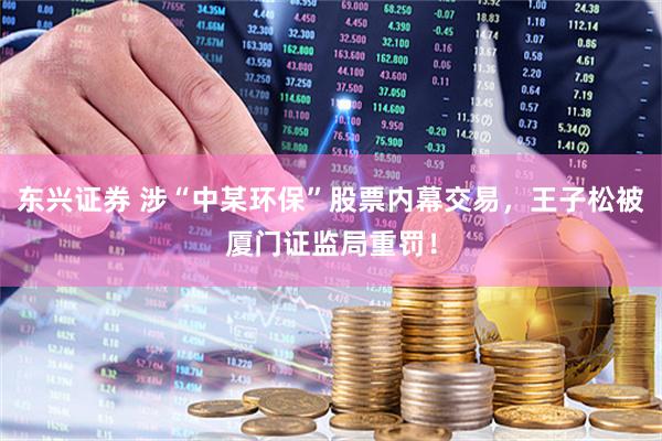 东兴证券 涉“中某环保”股票内幕交易，王子松被厦门证监局重罚！